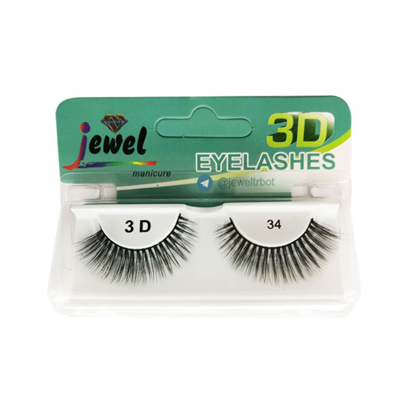 مژه مصنوعی 3D جیول مدل 34 (Jewel) 