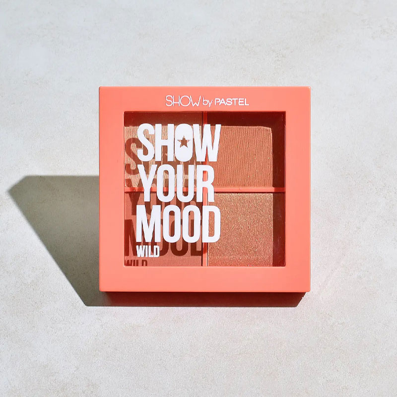 رژگونه 4 رنگ پاستل (Pastel) مدل WILD 441 